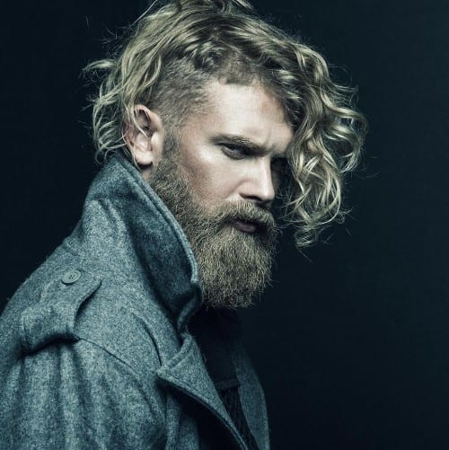 Curly Hair-14 Beard looks for Men who have Curly Hair. (500 x 501 Pixel)